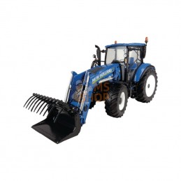 UH4958; UNIVERSAL HOBBIES; New Holland T5.120+charg front; pièce detachée