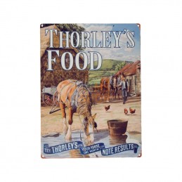 TTF0123; TRACTORFREAK; Plaque cheval Thorley's Food; pièce detachée