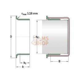 SPE99153; SPEEDI SLEEVE; Manchon Speedi Ø 40,01 mm; pièce detachée