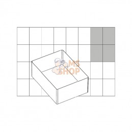 105583; RAACO; Boîte 109x79x47mm Raaco; pièce detachée