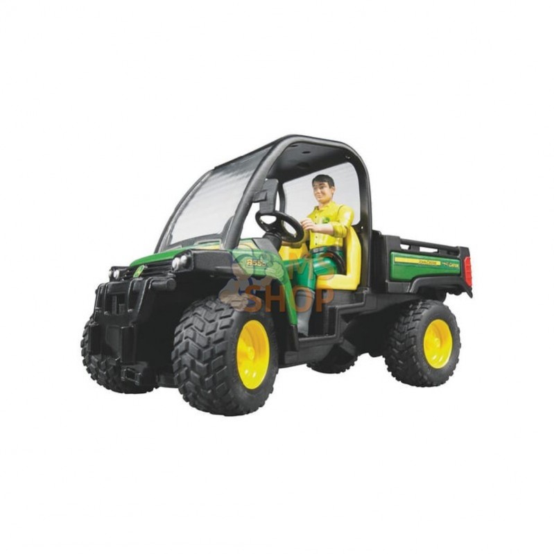 U02490; BRUDER; John Deere Gator 855D a.cond.; pièce detachée