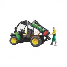 U02490; BRUDER; John Deere Gator 855D a.cond.; pièce detachée