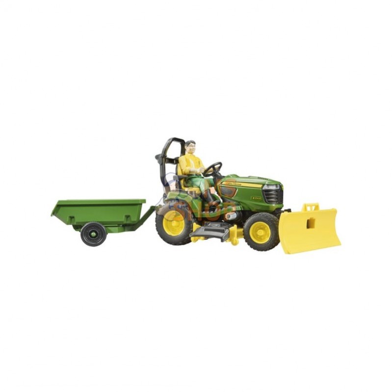 U62104; BRUDER; Tracteur John Deere avec remorque et jardinier; pièce detachée