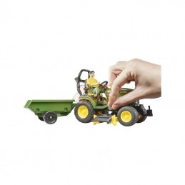 U62104; BRUDER; Tracteur John Deere avec remorque et jardinier; pièce detachée