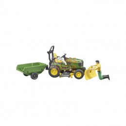 U62104; BRUDER; Tracteur John Deere avec remorque et jardinier; pièce detachée