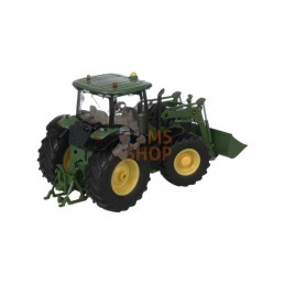 S06792; SIKU; John Deere 7310R avec chargeur frontal et commande via application Bluetooth; pièce detachée