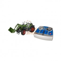 S06796; SIKU; Fendt 933 Vario avec chargeur frontal, télécommande Bluetooth et commande via application; pièce detachée