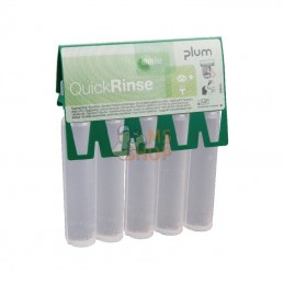 PLUM5160; PLUM; Lave-yeux QuickRinse 5x20ml; pièce detachée