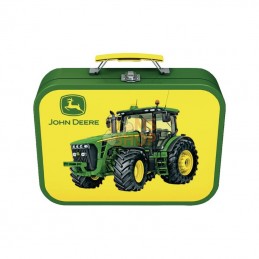 SH56497; SCHMIDT; Puzzles dans une boîte en métal John Deere (x4); pièce detachée