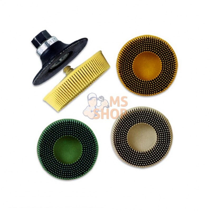 07527; 3M; Disque Roloc RD-ZB Ø75mm jaune; pièce detachée 07527; 3M; Disque Roloc RD-ZB Ø75mm jaune; pièce detachée