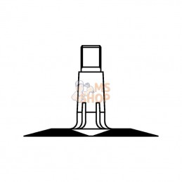 3504008TR13; KRAMP; Chambre à air 350 / 400 - 8 TR13; pièce detachée