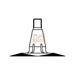 40060155TR15; KRAMP; Chambre à air 400 / 60 - 15.5 TR15; pièce detachée