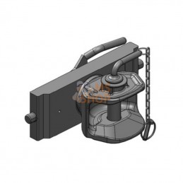 03309501A02; SCHARMÜLLER; Accouplement remorque 309 mm; pièce detachée