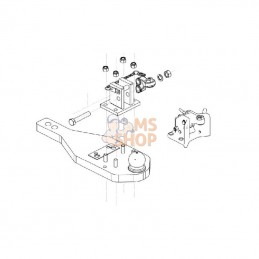 009606400A24; SCHARMÜLLER; Plaque de support K80; pièce detachée