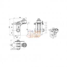 024813073; SCHARMÜLLER; Kit de verrouillage K50; pièce detachée