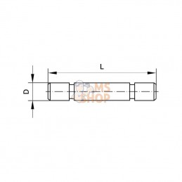 PIE66B; KRAMP; Douille enfichable 6mm; pièce detachée