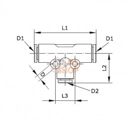 MTC4B; KRAMP; Raccord vissé; pièce detachée