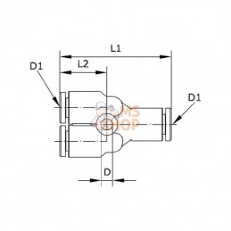 YC16P; KRAMP; Raccord vissé; pièce detachée