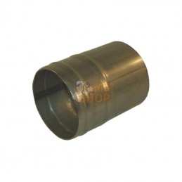 6400000Z; KRAMP; Raccord cannelé noir 6" 187mm; pièce detachée