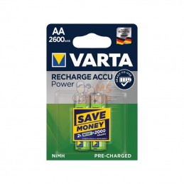 VT5716; VARTA CONSUMER BATTERIES; Batterie 1,2V HR06 2pc; pièce detachée