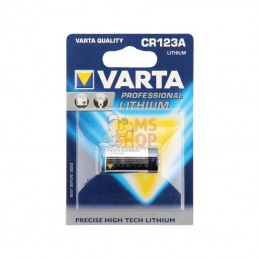 VT06205; VARTA CONSUMER BATTERIES; Batterie au lithium CR123A; pièce detachée
