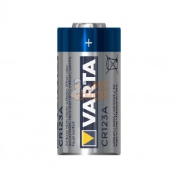 VT06205; VARTA CONSUMER BATTERIES; Batterie au lithium CR123A; pièce detachée