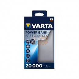 VT57983; VARTA CONSUMER BATTERIES; Batterie rapide 20 000 mAh; pièce detachée