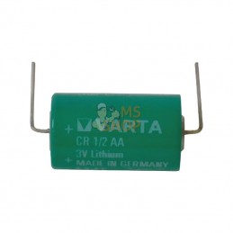 VT6127601301; VARTA CONSUMER BATTERIES; Batterie CR 1/2 AA - S - CD; pièce detachée