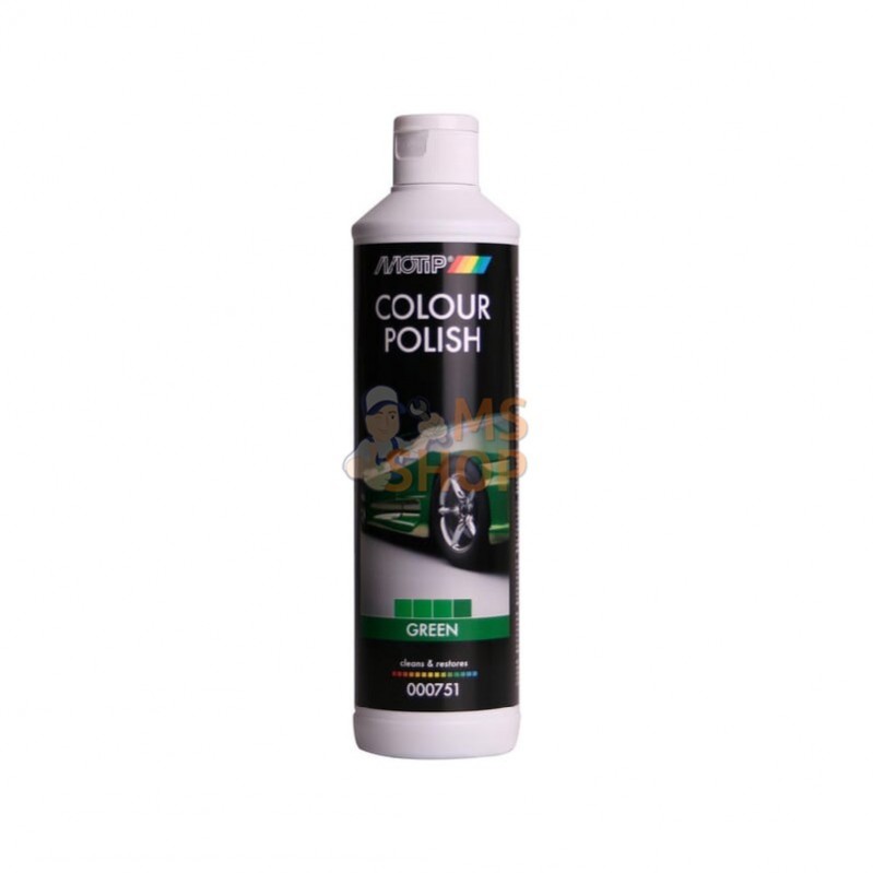 000751; MOTIP; Polish pigmenté Colour Polish vert 500 ml; pièce detachée 000751; MOTIP; Polish pigmenté Colour Polish vert 500 ml; pièce detachée