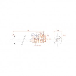 98103094; KNOTT; Barre de traction cpl.; pièce detachée