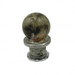 RO71177; ROCKINGER; Boule Attelage à boule 80 mm avec écrou et cale; pièce detachée