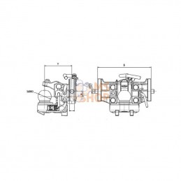 HS1251K390; SAUERMANN; Accouplement de remorque; pièce detachée