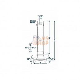 STR1150P; SIMOL; Pied Béquille; pièce detachée