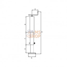 STRP5753SF; SIMOL; Pied béquille; pièce detachée