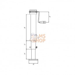 STRDG7063SF; SIMOL; Pied béquille; pièce detachée