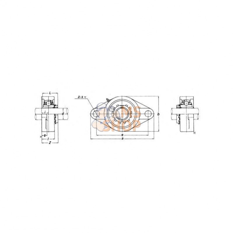 YUKFL210KHSKF; SKF; Palier complet; pièce detachée YUKFL210KHSKF; SKF; Palier complet; pièce detachée