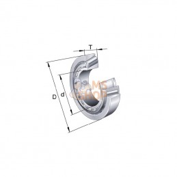32028XXL; INA/FAG; Roulements à rouleaux coniques 140x210x45 mm, 32028-X-XL INA/FAG; pièce detachée