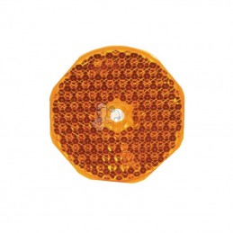 300003010; JOKON; Catadioptre rond orange Ø60mm à visser; pièce detachée