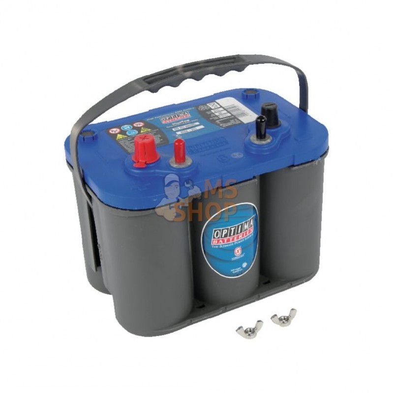 806252; OPTIMA; Batterie 12V 50Ah 815A AGM Blue Top BTSLI 4 Optima; pièce detachée