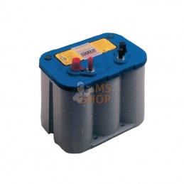 816253; OPTIMA; Batterie 12V 55Ah 765A AGM Blue Top BTDC 4.2 Optima; pièce detachée