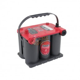 822255; OPTIMA; Batterie 12V 44Ah 730A AGM Red Top RTU 3.7 Optima; pièce detachée