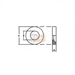 KH91310; PISTER; Joint pour robinet; pièce detachée