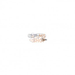 1500005141; KÖNIG; Levier de tension avec anneau (chaîne 4.50mm); pièce detachée