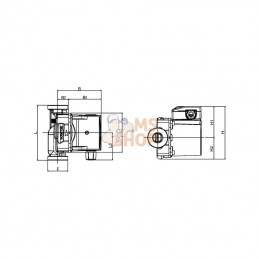 DAB60185506; DAB; EVOSTA3 60/180 1"; pièce detachée