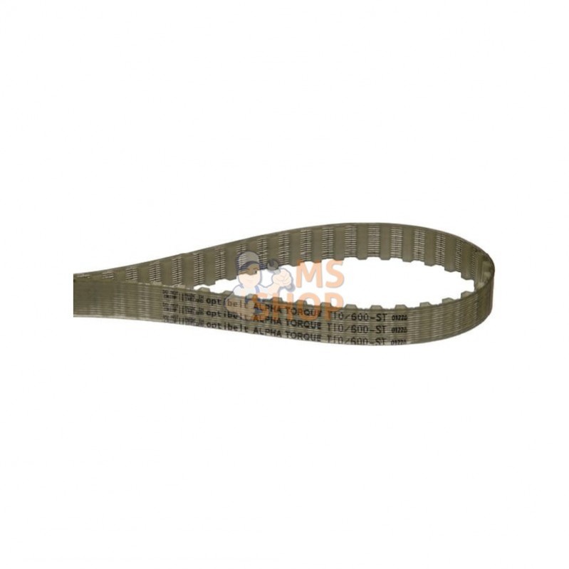T1060016; OPTIBELT; Courroie dentée ZRM 60T - 16 mm; pièce detachée T1060016; OPTIBELT; Courroie dentée ZRM 60T - 16 mm; pièce detachée