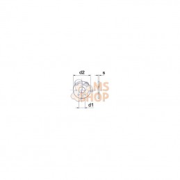 902116RVSA4P001; KRAMP; Rondelle carross. M16 inox A4; pièce detachée