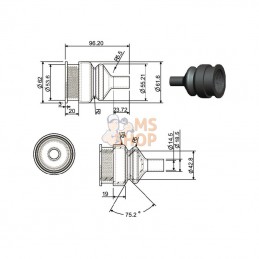 389902KR; KRAMP; Soufflet; pièce detachée