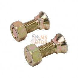 TB80010; KRAMP; Kit boulons 2x 7/16x35  + écrous; pièce detachée