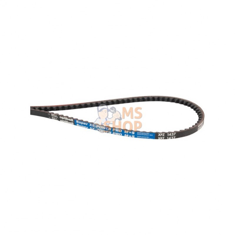 XPZ1450XEP; OPTIBELT; Courroie trapézoïdale XPZ 10x1450 Optibelt; pièce detachée XPZ1450XEP; OPTIBELT; Courroie trapézoïdale XPZ 10x1450 Optibelt; pièce detachée