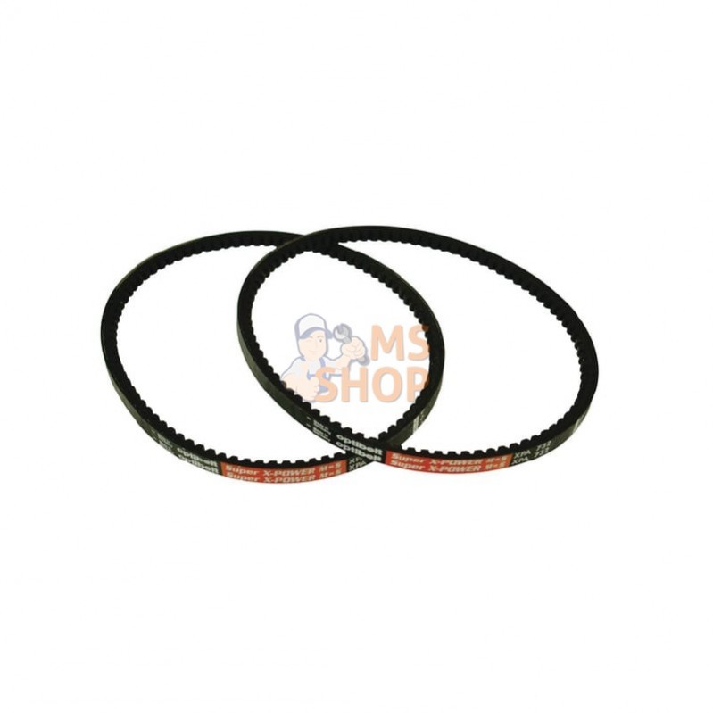 XPA2500; OPTIBELT; Courroie dentée XPA 13x2500 Optibelt; pièce detachée XPA2500; OPTIBELT; Courroie dentée XPA 13x2500 Optibelt; pièce detachée